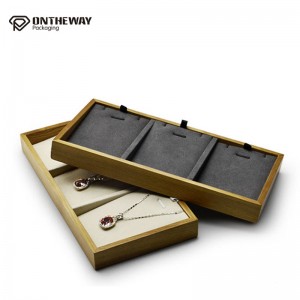 Factory Tray Display Jewelry MDF high quality