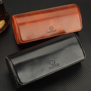 Wholesale High-end PU leather Pocket Watch Box Suuplier