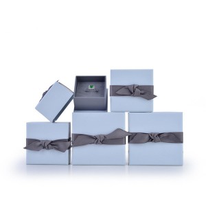 קופסת נייר מתנה למכירות חמות עם עניבת פרפר מסין