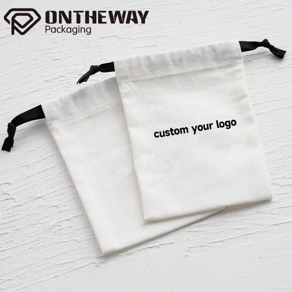 Custom Logo Microfiber Jewelry Pouches With Drawstring Manufacturer