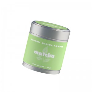 Private Label Matcha Tin can factory 