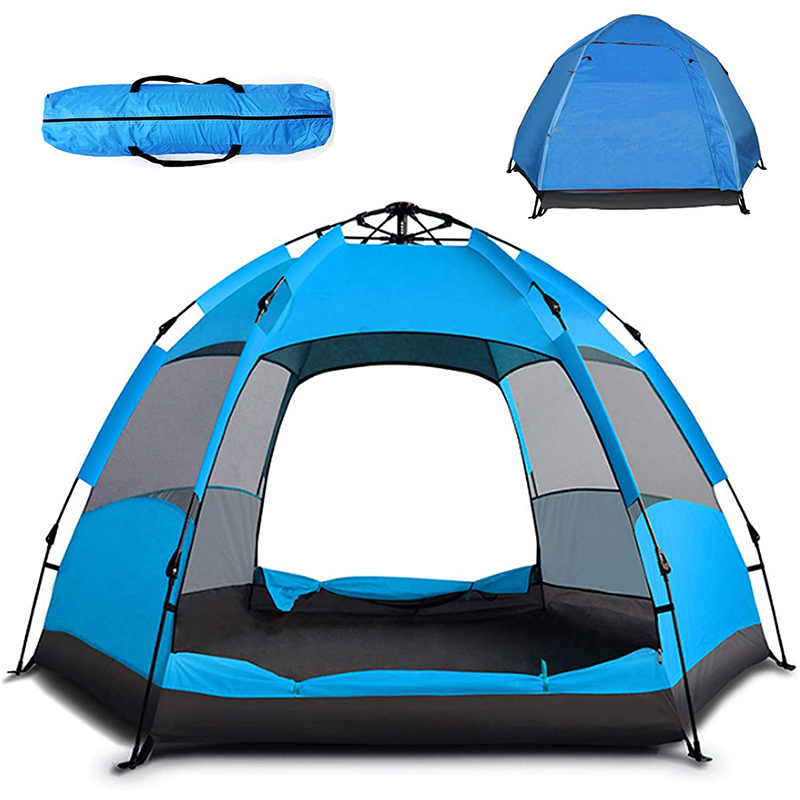 Wholesale Canopy Tent Outdoor Suppliers –  Waterproof 4 person Tent Automatic Opening Cabin  – JFTTEC