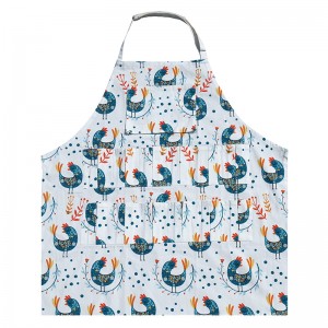 Custom Printed Cute Pattern Chicken Egg Apron Gifts for Children Kid Play Adjustable Egg Collecting Apron