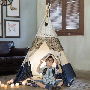 Factory Indoor Playhouse England Tent Cute Indian Kids Read Teepee Tent Storage