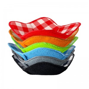 100% cotton anti-scald bowl holder cotton bread basket for hot and cold bowls microwave safe hot bowl cozy