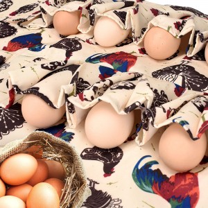 Customized kids play experience life egg collection apron Pick up egg multi-pocket apron Egg collection bag