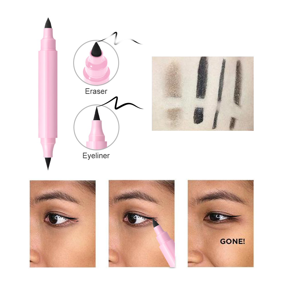 Competitive Price for Black Liquid Foundation - Smudge Proof Eyeliner With Eraser Pen Kit – Jinfuya