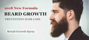 Beard Growth Spray Natural Organic Private Label Mens Beard Grow Serum for Growing Long and Strong Beard