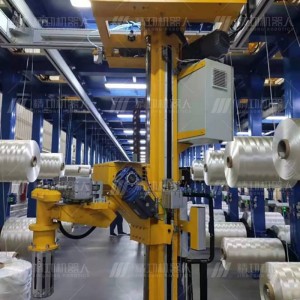 ODM Agv For Material Handling Manufacturers –  Integrated Overhead Lifter Loader System  – Jinggong