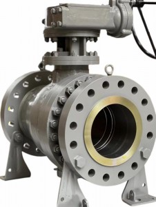 Carbon steel high pressure ball valve