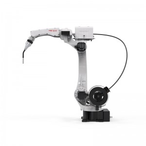 China 6 Axis 1800mm Arm reach Automatic Steel MIG Welding Robotic Arm