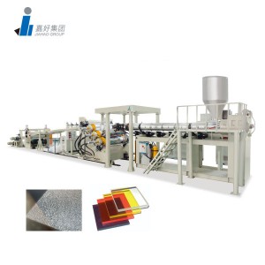 PMMA solid sheet production line