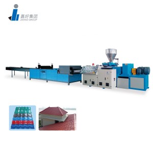 Plastic soft pvc sheet extrusion machine