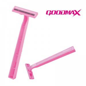 Customized Sweden Stainless Steel Classical Twin Blade Disposable Razor SL-3002L