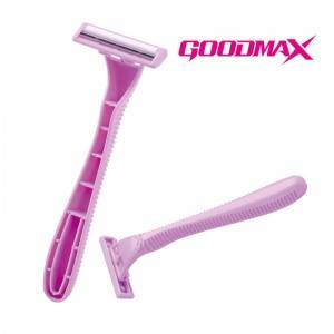 Hot Selling Women Practical Twin Blade Disposable Shaving Razor SL-3020