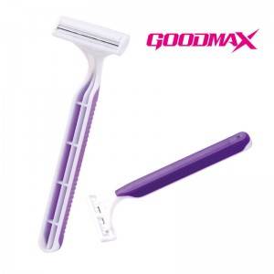 China Cheap price Razor Lady Shaver - Movable Head Disposable lady’s Disposable Flexible Twin Blade Razor SL-3032 – Jiali