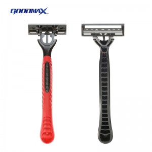 Cheap price Circular Razor Blade - Custom Logo Straight Triple Barber Blades Safety Disposable Shaving Razor SL-3041 – Jiali