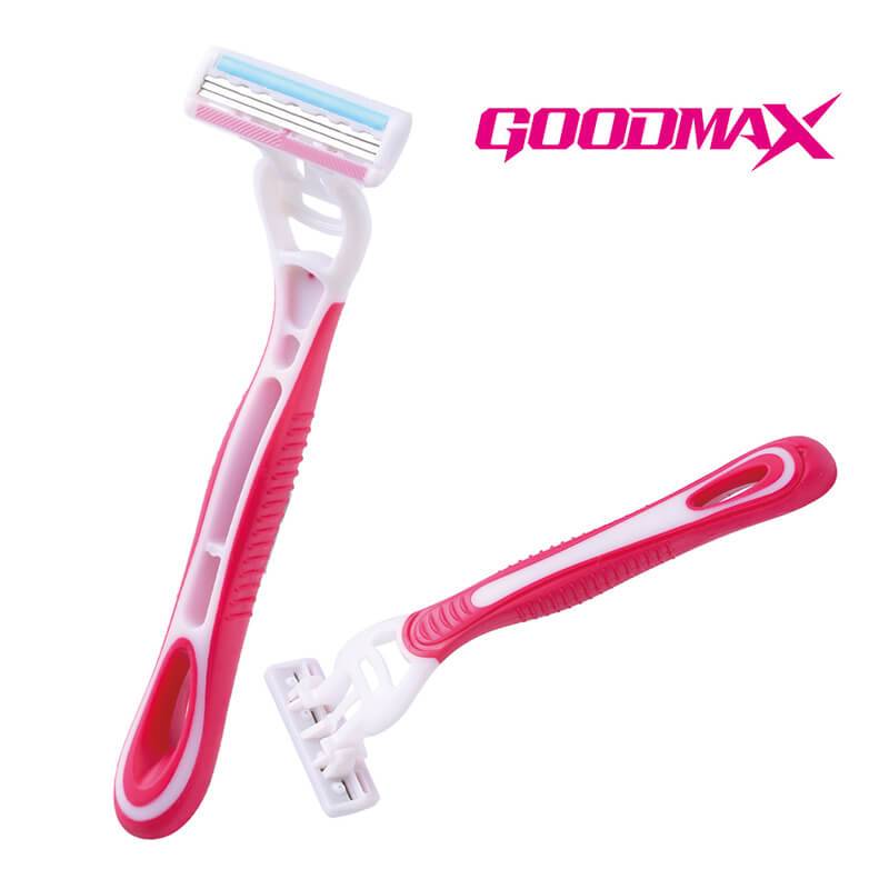 Factory directly supply Private Label Safety Razor - Triple blade classical design women disposable razor 3100TL – Jiali