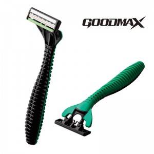 Goodmax Triple Blade disposable home use face men triple blade safe razor SL-3104TL