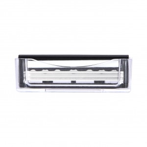 OEM/ODM China Feather Double Edge Shaving Razor - Triple blade with lubricant strip cartridge – Jiali
