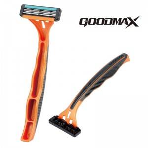 Factory wholesale China Triple blade Razor with Open Back Design Hotel Amenities