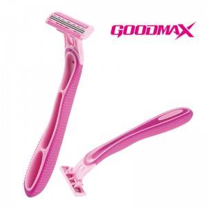 Triple Blade Feature and Men Face Use Disposable Razor