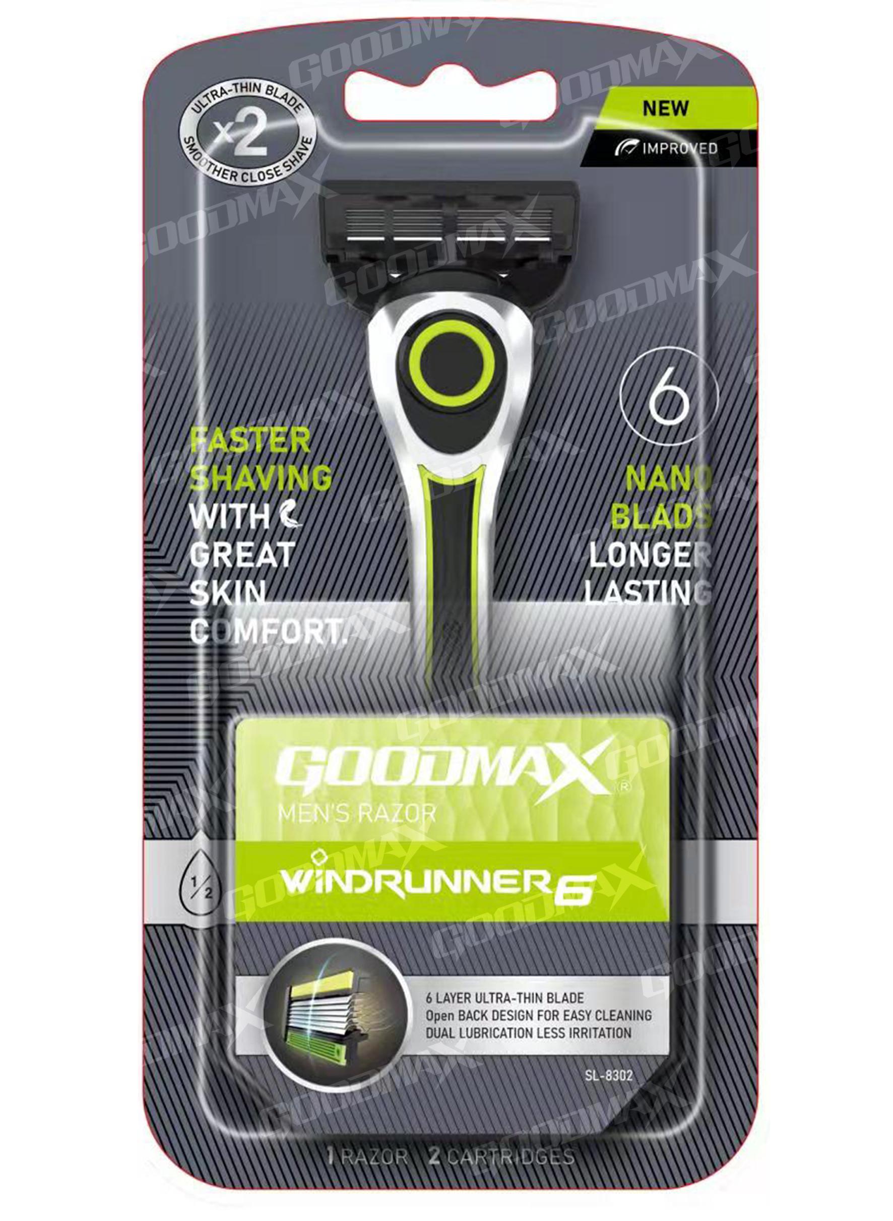 GOODMAX the right blade razors for your shaving