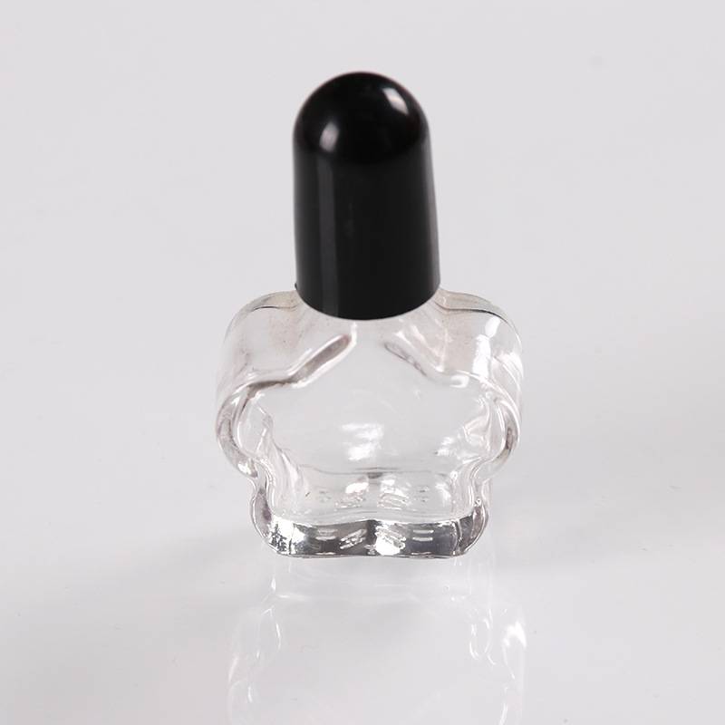High end 13ml empty nail polish bottle with brush (1)