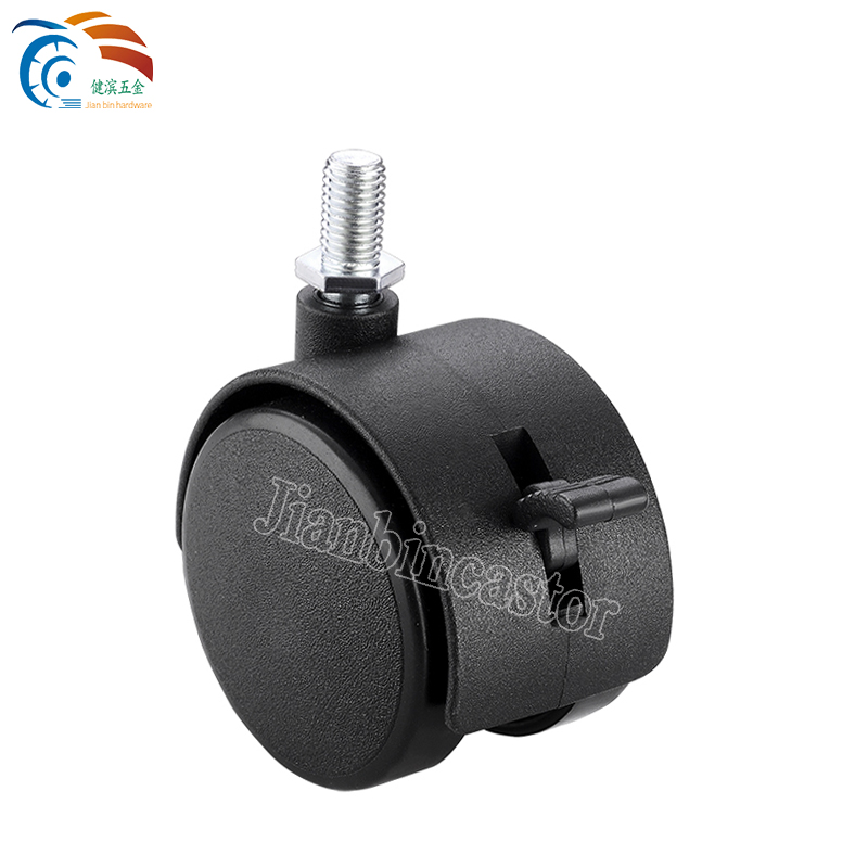 50mm Caster Wheel Suppliers Rollerblade Office Chair Caster Wheels Furniture Assembly Hardware Plastic Trolley Caster Wheels with Castor