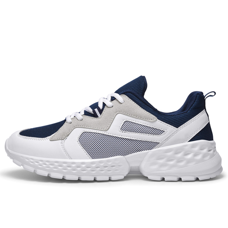 Wholesale OEM Canvas Sneaker Manufacturers –  Fujian Factory Soft MD Outsole Breathable Mesh Upper Outdoor Walking Men Sports Shoes Sneakers – Jianer