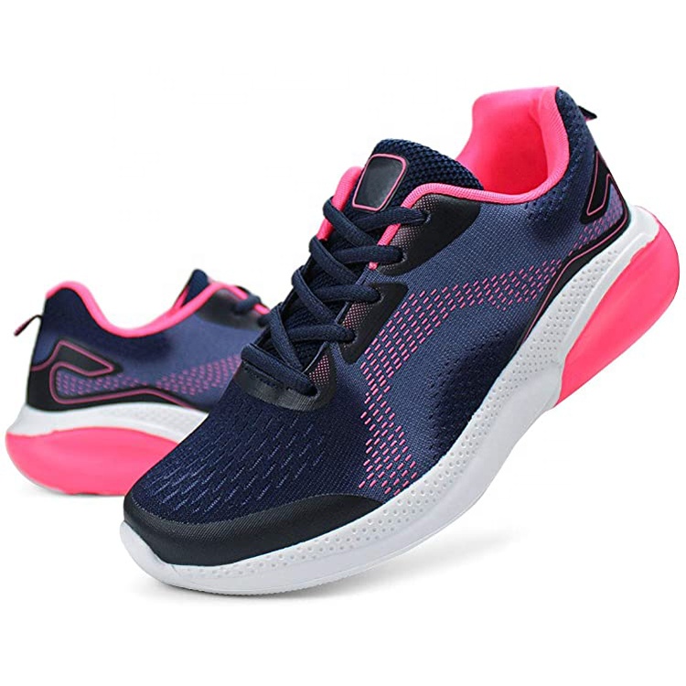 JIAN ER Footwear Factory Lace-up Custom LOGO Zapatillas de Mujer Sport Sneaker Running Shoes for Women