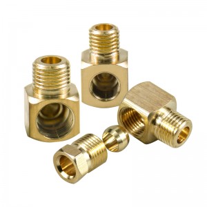 PPL Flat right-angle square lubrication fittings