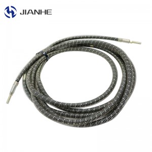 Braided steel wire hoses