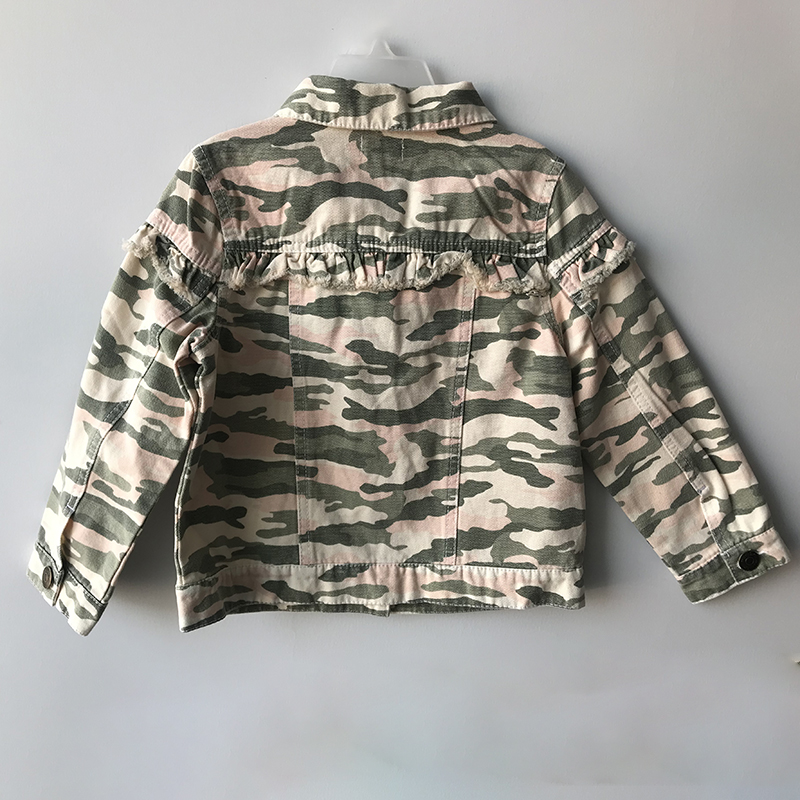 Wholesale Discount Organic Kids Clothes - Special canvas camouflage jacket – JiaTian