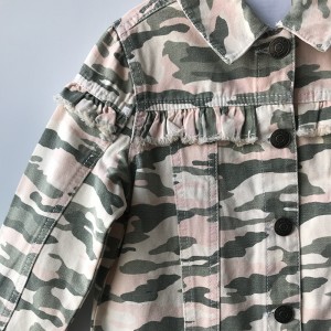 Special canvas camouflage jacket