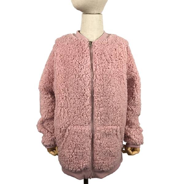 Factory directly supply Baby Dress Wear - Embroidered sherpa fleece jacket – JiaTian