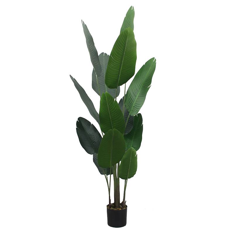 Best quality Faux Outdoor Plants - Hot selling artificial banana plant artificial traveller banana  – JIAWEI