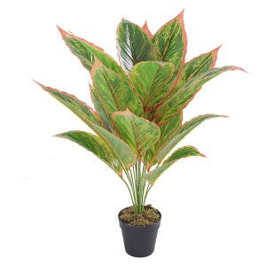 Hot selling artificial taro plants for indoor decoration
