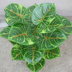 Hot selling artificial taro plants for indoor decoration