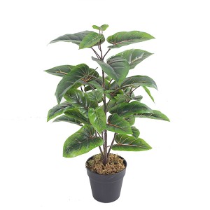 Factory artificial bonsai artificial taro plant
