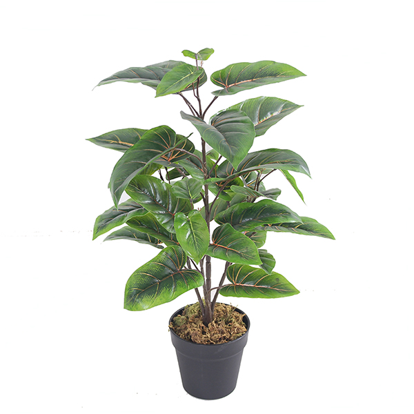 Good Quality Artificial Flower Bonsai - Factory artificial bonsai artificial taro plant  – JIAWEI