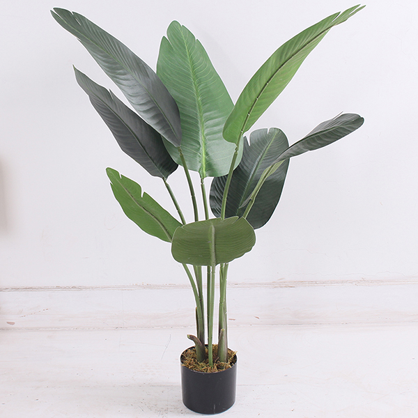 Manufacturer of Fake Ferns - Hot selling Artificial Travelers Banana Tree Plastic Birds of Paradise Plants – JIAWEI