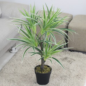 70cm artificial White grass bonsai plant