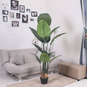Hot selling Artificial Plastic Birds of Paradise Plants
