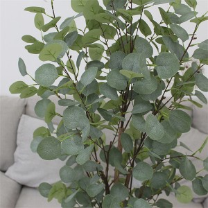 Eco-friendly artificial eucalyptus plant PE branches artificial plant