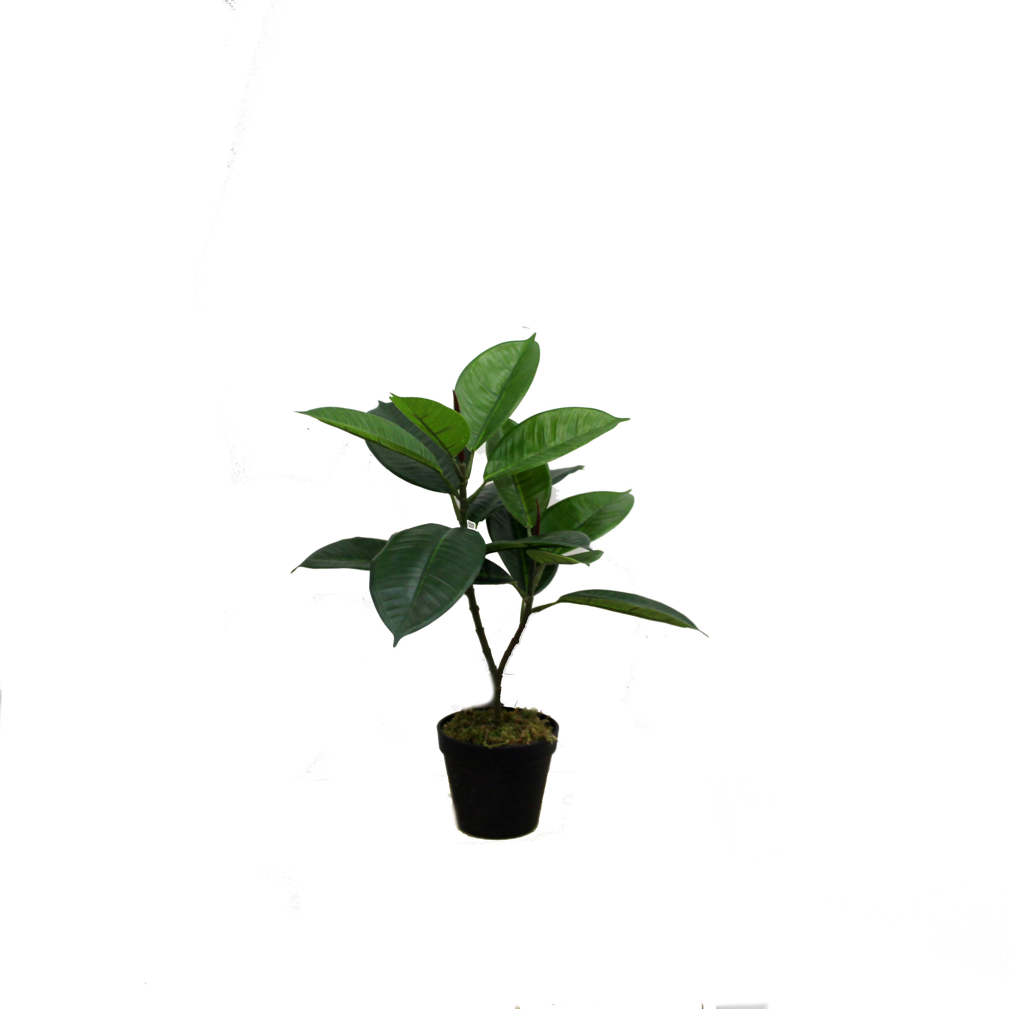 Fast delivery Artificial Olive Tree -   New style artificial rubber tree   real touch leaves for decor  – JIAWEI