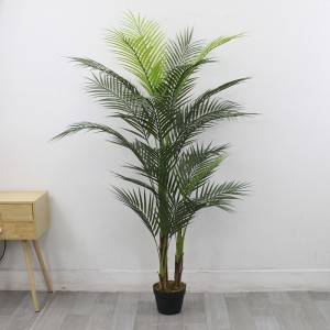 Artificial palm tree artificial bonsai plant outdoor