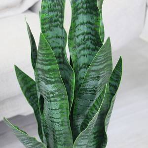 Hot selling artificial sansevieria snake  plants for indoor decoration