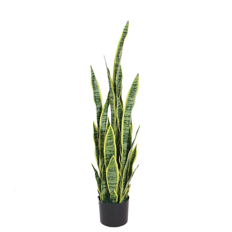 Good Quality Artificial Flower Bonsai - Hot selling artificial sansevieria snake  plants for indoor decoration – JIAWEI