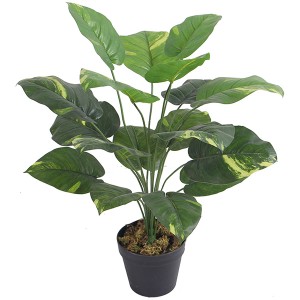Lowest Price for Small Fake Plants - small bonsai artificial taro plants hot selling – JIAWEI